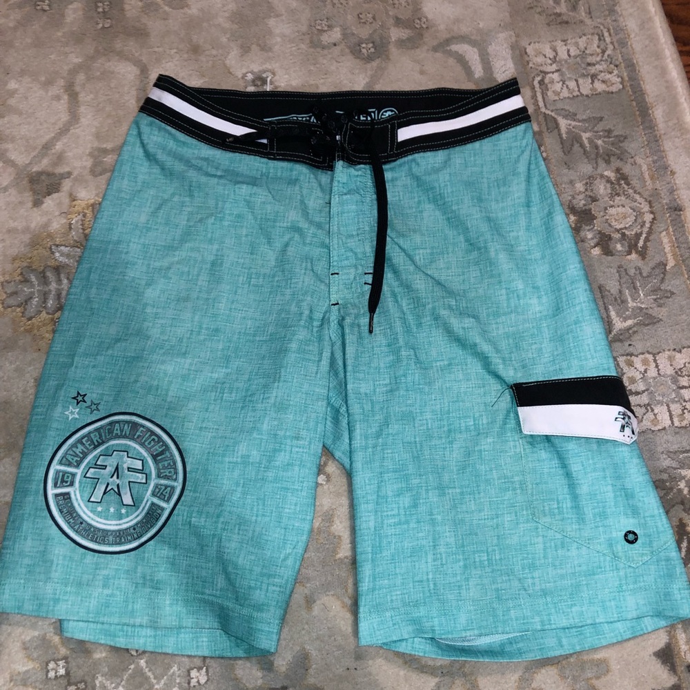 American fighter board shorts